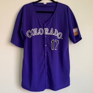Colorado Rockies Helton Jersey